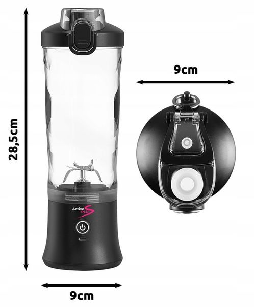 Oryginalny Blender ActivePlus Bezprzewodowy 600ML NA PREZENT zdjęcie 3