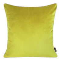 Poszewka dwustronna VELVET LEN 45X45 jasnozielona naturalna