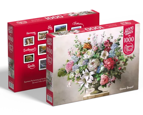 Puzzle 1000 elementów. Bukiet glamour 30134 na Arena.pl