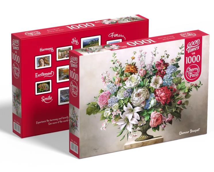 Puzzle 1000 elementów. Bukiet glamour 30134 zdjęcie 2
