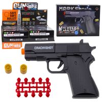 DLA DZIECI  PISTOLET DO NABOJU