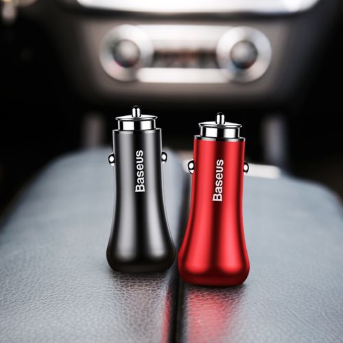 Ładowarka Samochodowa Baseus Quick Charge 3.0 czerwona na Arena.pl