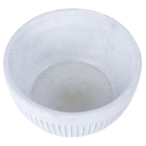 Doniczka ceramiczna biała 20 cm na Arena.pl