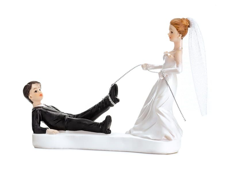 Figurka Para Młoda z linką, 13cm zdjęcie 1