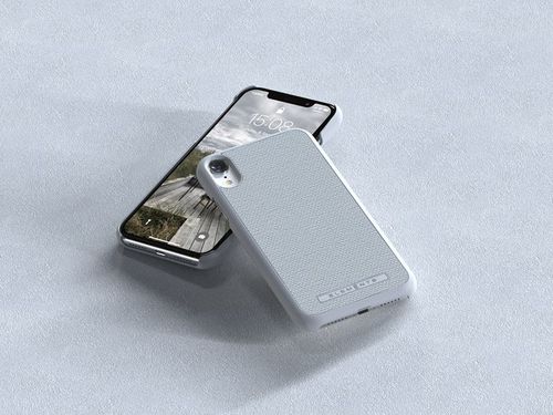 Materiałowe etui iPhone XR (Light Grey) na Arena.pl