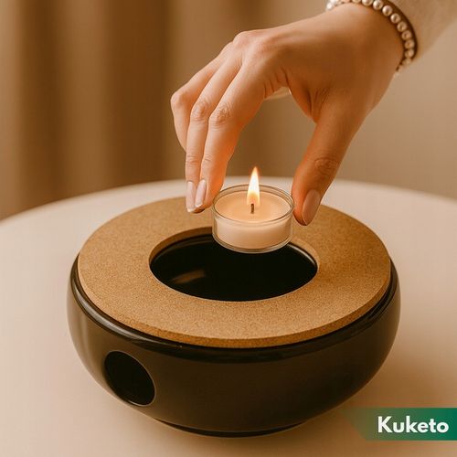 PODGRZEWACZ CERAMICZNY POD DZBANEK ZAPARZACZ CZAJNIK NA ŚWIECZKĘ na Arena.pl