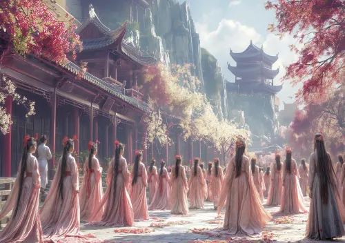 Puzzle 1000 elementów. Gejsze na Arena.pl