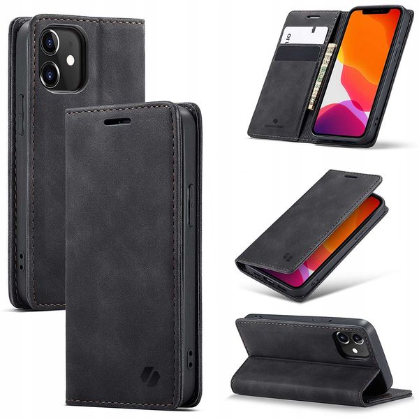 Spacecase Wallet Iphone 12 Mini  Black zdjęcie 11