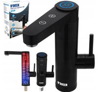 ELEKTRYCZNY PODGRZEWACZ WODY BATERIA KUCHENNA LCD REGULACJA TEMPERATURY