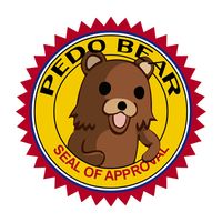 Przypinka Pedobear Seal of Approval