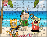 Puzzle tradycyjne Oli i Luna