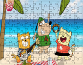 Puzzle tradycyjne Oli i Luna