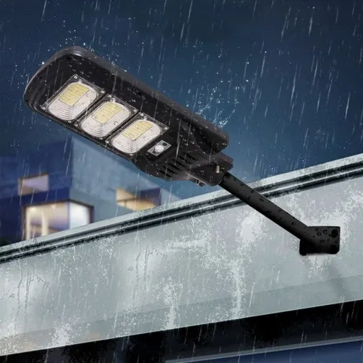 LAMPA Latarnia LED ULICZNA 100W IP65 6000K solarna zdjęcie 9
