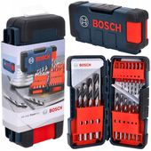 BOSCH ZESTAW WIERTEŁ DO METALU PointTeQ HSS 18 SZTUK