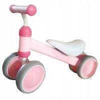 Rowerek biegowy treningowy mini rower dla dzieci różowy ECOTOYS