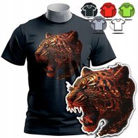 KOSZULKA T-SHIRT MĘSKI WZORY DO WYBORU - TYGRYS TIGER PUMA ZWIERZE - XXL