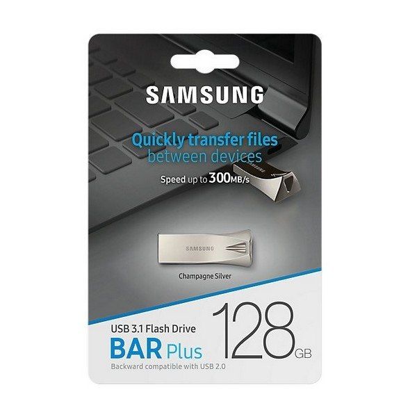 Pendrive Samsung 128GB MUF-128BE3 USB 3.1 champaign silver na Arena.pl