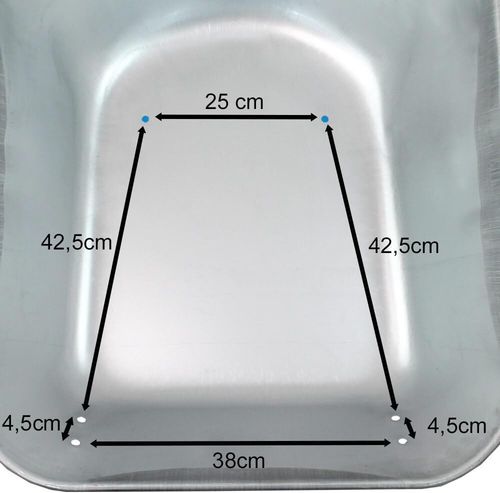 Misa do taczki dwukołowej 100L na Arena.pl