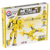 zestaw konstrukcyjny robot-dron technok 0. 570 el. dla dzieci 136