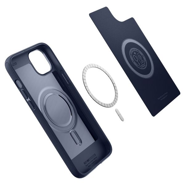 spigen mag armor iphone 14 plus / 15 plus navy blue zdjęcie 7
