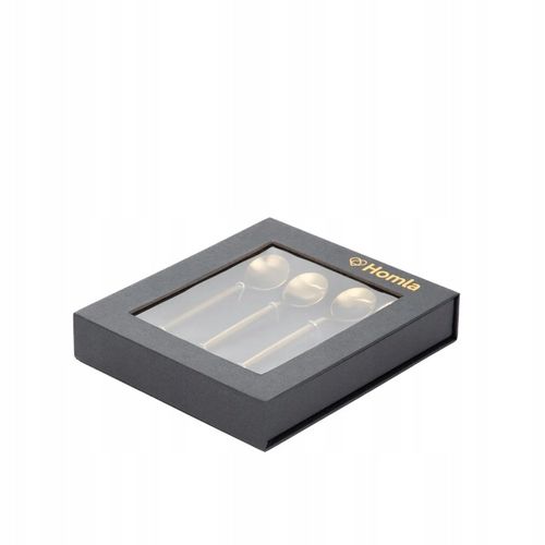 Zestaw łyżeczek NOIA złotych 4 szt. HOMLA na Arena.pl