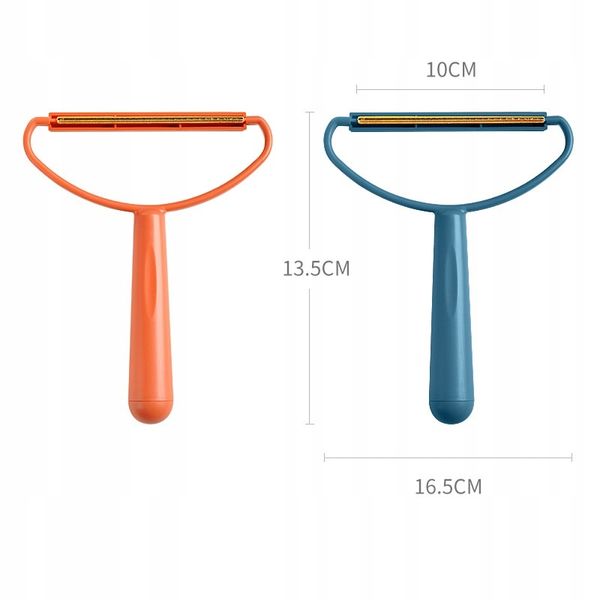 .GOLARKA DO UBRAŃ Sierść Dywanu SZCZOTKA Dwustronna zdjęcie 3