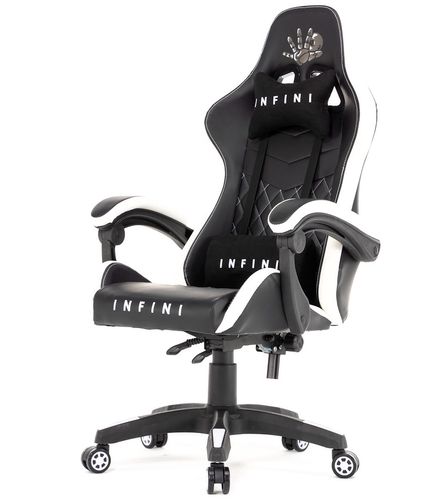 Fotel  Gamingowy Gracza Infini  Five White na Arena.pl