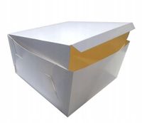 OPAKOWANIE KARTON PUDEŁKO NA TORT 25x25x12cm