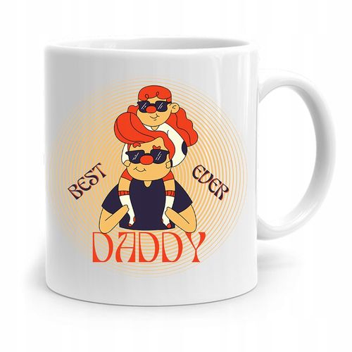 Kubek Na Dzień Ojca Dla Taty Best Daddy Ever Z Nadrukiem Ze Zdjęciem na Arena.pl