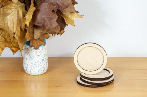 Okrągła tacka drewniana na Arena.pl