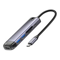 Hub USB-C Mcdodo HU-7420 6w1 HDMI, USB 3.0, SD, TF DO laptopa