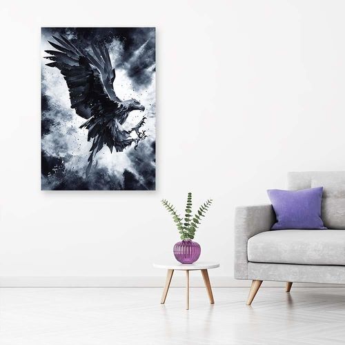 Obraz na płótnie – Canvas, Lecący orzeł 50x70 na Arena.pl