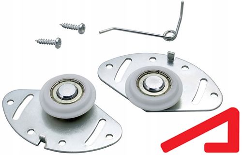 Wózki kółka rolki drzwi przesuwne AVANTI Easy V - KOMPLET 4 SZTUK na Arena.pl