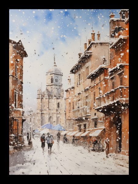 Plakat 13x18cm Urok Starych Miast zdjęcie 2