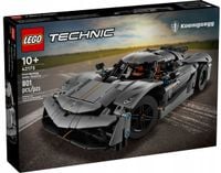 42173 - lego technic - szary hipersamochód koenigsegg jesko absolut