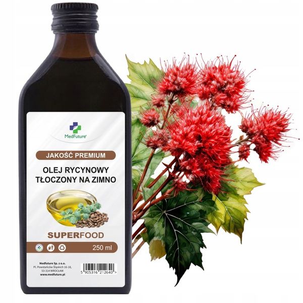 OLEJ RYCYNOWY 250 ml Nierafinowany Tłoczony na zimno NATURALNY Indie zdjęcie 1