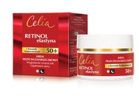 CELIA Retinol Elastyna Krem przeciwzmarszczkowy 50+ na dzień i na noc 50 ml