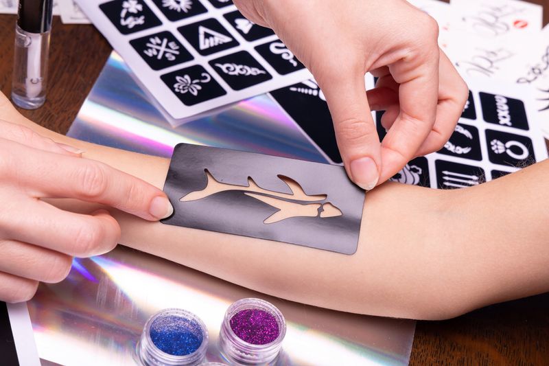 ZESTAW TATUAZY ”D” NR:8588 zdjęcie 3