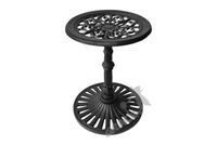 MINI STOLIK K08 - NISKI Z BLATEM KWIATOWYM ŻELIWNY