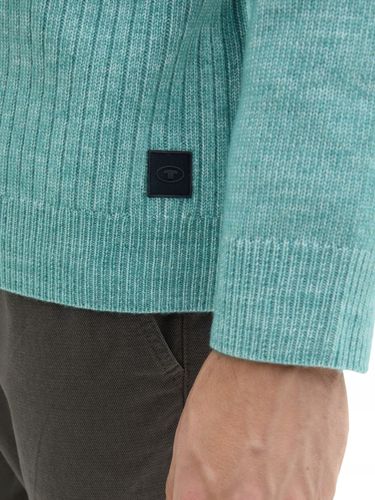 Tom Tailor sweter niebieski okrągły rozmiar M na Arena.pl