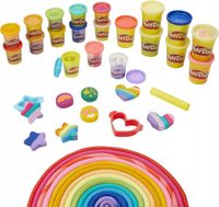 HASBRO PLAY DOH CIASTOLINA DUŻY ZESTAW 21 TUB 1,5 kg ciastoliny + akcesoria