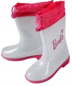 Kalosze dziecięce gumiaki gumowce Barbie brokatowe 25/26