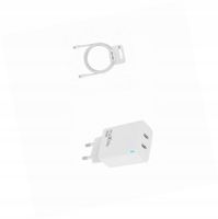 Ładowarka sieciowa GaN 45W dwa USB-C z kabelem do Samsung Galaxy Z Fold 7