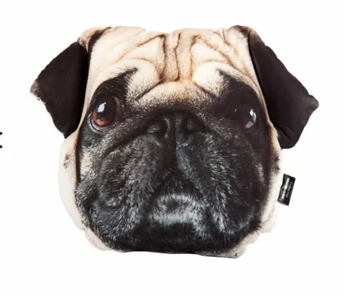 PODUSZKA 3D poducha z psem MOPS prezent upominek na Arena.pl