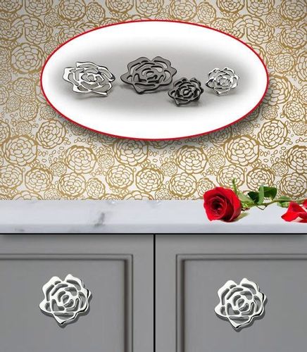 Uchwyt do mebli Floris 15163Z10000.36 Bosetti Marella Rozstaw w mm - 32, Kolor pokrycia - Chrom połysk na Arena.pl