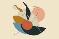 Plakat 30x20cm Kształt Organiczny