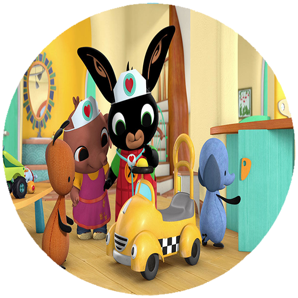 Podkładka pod myszkę Królik Bing zdjęcie 2