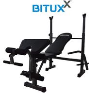 19443Ławka treningowa lacestone z modlitewnikiem kolor czarny