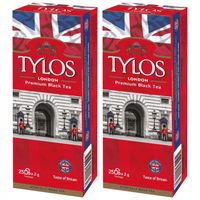 TYLOS London Herbata czarna 25 tb x 2 sztuk
