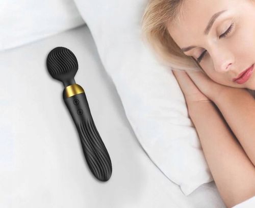 Wibrator Damski Ekskluzywny Masażer Łechtaczki 2w1 Sex Dildo Dwustronny na Arena.pl